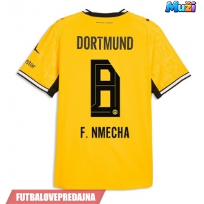 Lacne Muži Futbalové dres Borussia Dortmund Felix Nmecha #8 2026-27 Krátky Rukáv - Domáci